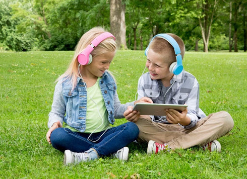 Snug Play+ Kids Headphones with Volume Limiting for Toddlers (Boys/Girls) - Princess Design