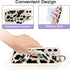 Jefonha 16 Compatible with iPhone Case with Finger Hand Strap for Girls Women, Cute Funny Milk Cow Phone Case
