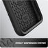ENCASED Heavy Duty Protective Case for Samsung Galaxy S22 Ultra - Black Phone Cover