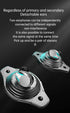 True Wireless Earbuds Model 33, 2024 Bluetooth 5.3 Headphones, Waterproof Touch Control, Built-in Mic, IP7 Earphones