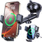 Kaistyle Wireless Car ChargerOne Hand Manual Clamping Fast Wireless Charger for Car Phone