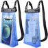 Large Capacity Waterproof Phone Pouch for iPhone 15 14 13 12 11 Pro Max X XR 8 Plus Samsung Up to 6.9'', IPX8 Dry Bag