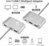 SIIG USB-C Hub with 4K 30hz HDMI, 85W Laptop Charging, 3X USB 3.1 Gen 1 Type A Ports