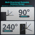 hakimonoe 5.4 11 10 8.1 7, Long Range Bluetooth Adapter for PC, USB Bluetooth Dongle Enhanced Antenna for Laptop