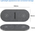 Dual 20W Wireless Charger for Multiple Devices, 40W Fast Wireless Charging Pad for Apple iPhone, AirPods, Samsung Galaxy