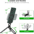 FANAUE 17 16 Magnetic Phone Tripod Holder, Foldable Cell Phone Stand for iPhone Compatible with Magsafe iPhone Plus Pro