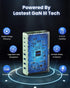 200W USB C Charger, GaN III 8-Ports Charging Station Hub, PD 65W Laptop Charger Compatible with MacBook Pro/Air, Green