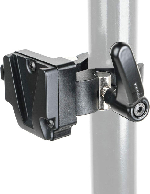 V-Mount Battery Adapter with Clamp for Lighting Stand and Support Rod Mounting