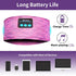 Wireless Bluetooth Headphones for Sleeping - Adjustable Sleep Headband for Side Sleepers, Women (Rose Red)