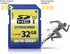 32GB Class 10 SDHC Flash Memory Card, Full Size SD Card USH-I U1 for Trail Camera by Micro Center