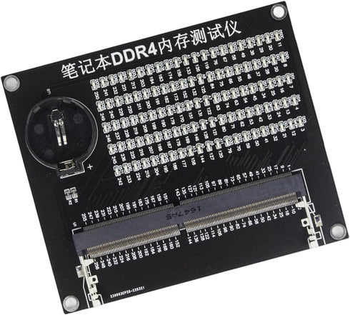 JINPIAOPIAO DDR5 DDR4 DDR3 Laptop Notebook Memory Slot Diagnostic Tool Tester with LED Indicators Memory Test Card