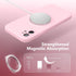 iPhone 11 Case, Chalk Pink, Slim Shockproof, MagSafe Compatible, Full Camera Protection, Includes 2 Screen Protectors.