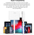 Lightning to 30 Pin Adapter, Apple MFi Certified 8 Pin Male to 30 Pin Female Connector with iPhone Charger Cable