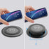 XMSJSIY Desktop Embedded Wireless Charger, 3-in-1 Multifunctional Pop-Up 10W Fast Charging USB Charger for Smartphone