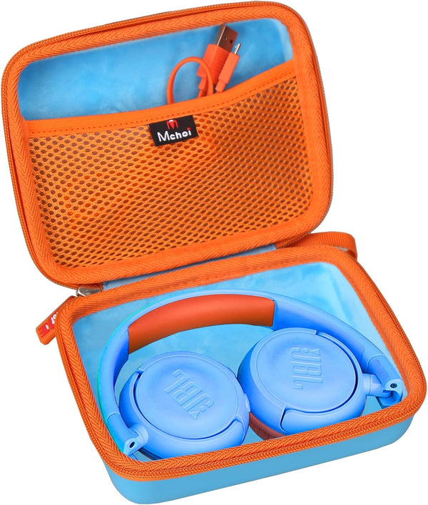Mchoi Hard Case for JBL JR 300BT / Jr310BT Kids Wireless Headphones, Waterproof Shockproof Protective Case, Red