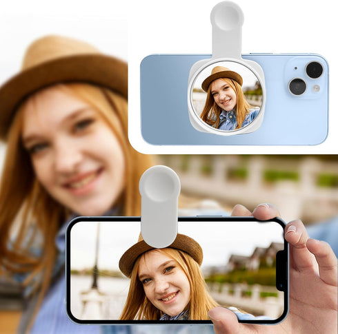 Esdallina Phone Rear Camera Selfie Mirror - See How You Look in the