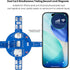 DIYPHONE Dual SIM Card Signal Test Board Compatible with iPhone Android Phone Quickly Locate SIM TF and NM Card Reading