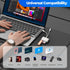WEZAFO 3 SD Card Reader for iPhone Android, Memory Card Reader Built-in Dual iOS & USB C Connector Card Reader