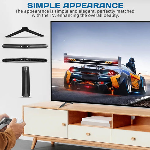 SAFIGLE 2-Pack 40 Inch Universal Tv Stand Legs Replacement Base for Flat Screen Tvs Durable Tv Holder Brackets