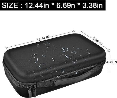 ANKHOH Walkie Talkie Case Holder for 50 Channel GMRS Two-Way Radio, Hard Storage Carrying Box for Rechargeable