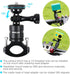 SUREWO Bike Mount for GoPro Hero 12/11/10/9/8/7/6/5 Black, Aluminum Handlebar Mount for Action Cameras