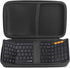 Hard Travel Protective Case for ProtoArc Foldable Bluetooth XK01 Wireless Portable Keyboard, Windows iOS Android