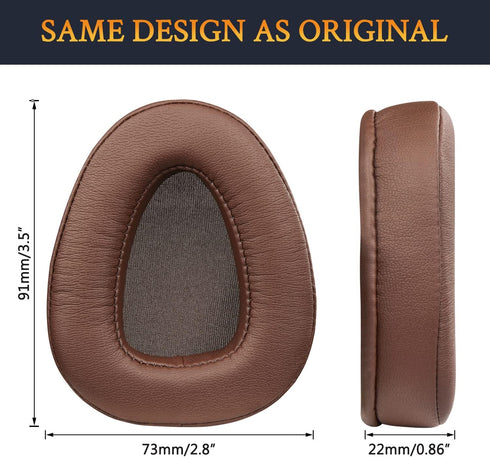 SOULWIT Earpads Replacement for Skullcandy Aviator, Aviator2 (Aviator 2.0) Headphones, Noise Isolation High-Density