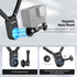 NEEWER Magnetic Neck Mount Holder with Phone Clip, Quick Release POV Action Camera Necklace Mount for GoPro Hero 12 11