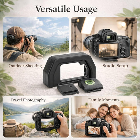 Sets EM5 EM10 Viewfinder Eye Cup Cold Shoe Cover Horizon Level for II II Camera Series - Scratch Protection, Tripod