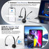 Headset BlueFire Bluetooth with Microphone, Single-Ear On-Ear Headphones, Lightweight & Comfortable, Clear Call Noise