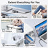 10ft Long USB Extension Cable - USB 2.0 Type A Male to Female with Gold-Plated Connector for Keyboard, Mouse