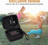 LTGEM Case for JBL Go 4 / Go 3 Portable Bluetooth Speaker, Black, Inside: 4.5"x3.4"x1.7"