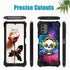 Nokia G310 Case with Glass Screen Protector, 360 Full-Body Hard PC & Soft TPU Bumper, Shockproof - Music Panda 5G 2023.