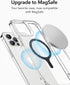 ESR MagSafe Sticker 360, MagSafe Ring Magnet (HaloLock), 2 Pack Magnetic Ring for iPhone 15/14/13/12/11, Galaxy