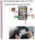 2 Pack S6 Lite Stylus Pen for Samsung Galaxy, Replacement for Samsung Galaxy S6 Lite S Pen SM-P610N, P615, P610 - Pink