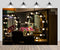 CHNYWORK 6ftx4ft Makeup Room Backdrop Beauty Salon Interior Mirror with Light Bulb Frame