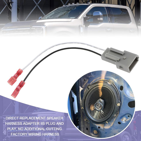 1 Pair Car Speaker Wiring Harness Adapter for Mazda Miata 1990-1995, 6261993-2002, Ford F150 F250