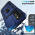 Shop Samsung Galaxy A13 5G Case: Navy Blue Military Grade, Shockproof, Kickstand, Slide Camera Cover & HD Screen