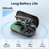 New bee Bluetooth Headset - Wireless Earpiece with 500mah Charging Case, 60H Playtime, V5.1 Dual Mic