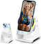 Dohelly Wireless Induction Audio Bluetooth Speaker, 4 in 1 Phone Stand Speakers Amplifier