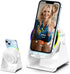 Dohelly Wireless Induction Audio Bluetooth Speaker, 4 in 1 Phone Stand Speakers Amplifier