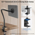 TeQable 360 4.7"-13.5" Magnetic Gooseneck Tablet Holder, iPad Desk Clamp Mount for Bed & Desk, Degree Adjustable Arm