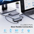 USB C Docking Station Dual DP Monitor - Displayport Docking Station with HDMI, VGA, USB2.0 Ports for Windows