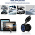 12V/24V 3.0 Dual USB Charger Socket with Touch Switch, Waterproof QC3.0 Fast Charger for Marine, Boat, Motorcycle