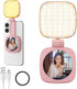 cocobeen Magnetic Selfie Light for Phone: 5 Led Mode with Mirror Compatible for