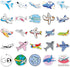 ZLWSD Stickers,50PCS Pack Kids Teens Airplane Aircraft Aesthetic Waterproof Laptop Adults Graffiti Decals for Water