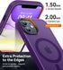 CANSHN Magnetic iPhone 11 Case, Compatible with MagSafe, Translucent Matte, Slim Thin Shockproof Bumper Cover, 6.1
