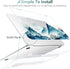 DONGKE M5 15 inch 2026 2025-2023 A3448 A3241 A3114 A2941 M4 M3 M2 Compatible with MacBook Air Case Liquid Retina