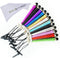 Stylus Pen Bundle, 12 Pack Short Stylus Pens with 3.5mm Jack Connector for All Capacitive Touchscreen Devices