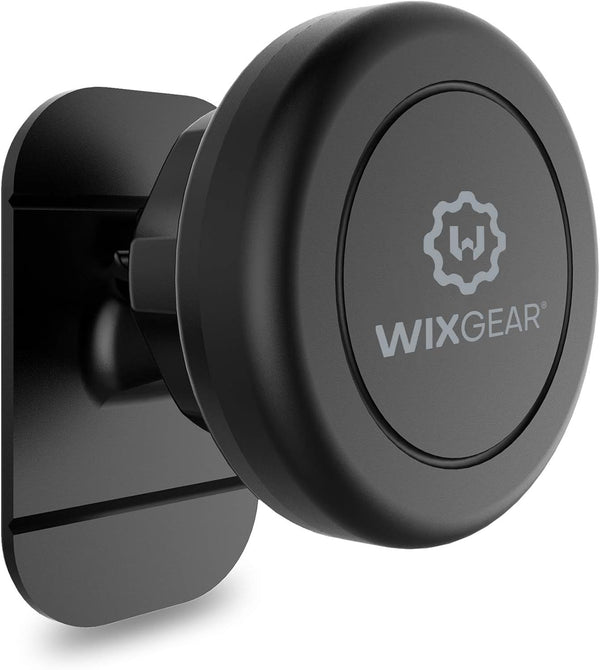 WixGear Magnetic Mount, Stick-On Dashboard Magnetic Car Mount Holder, for Cell Phones and